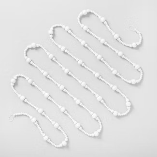 Wood Garland Sour Cream - Hearth & Hand™ with Magnolia | Target