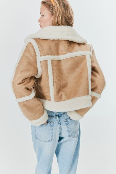 Teddy-lined jacket | H&M (UK, MY, IN, SG, PH, TW, HK)