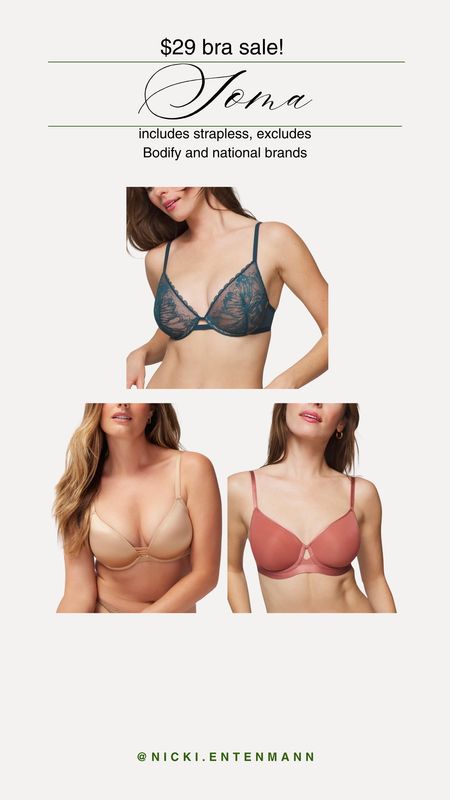 Soma’s $29 bra sale and event is back! I love these bras so much, they’re so supportive and comfortable! 

Soma bra event, soma sale, intimates sale, spring sales, trending fashion

#LTKSeasonal #LTKsalealert #LTKstyletip