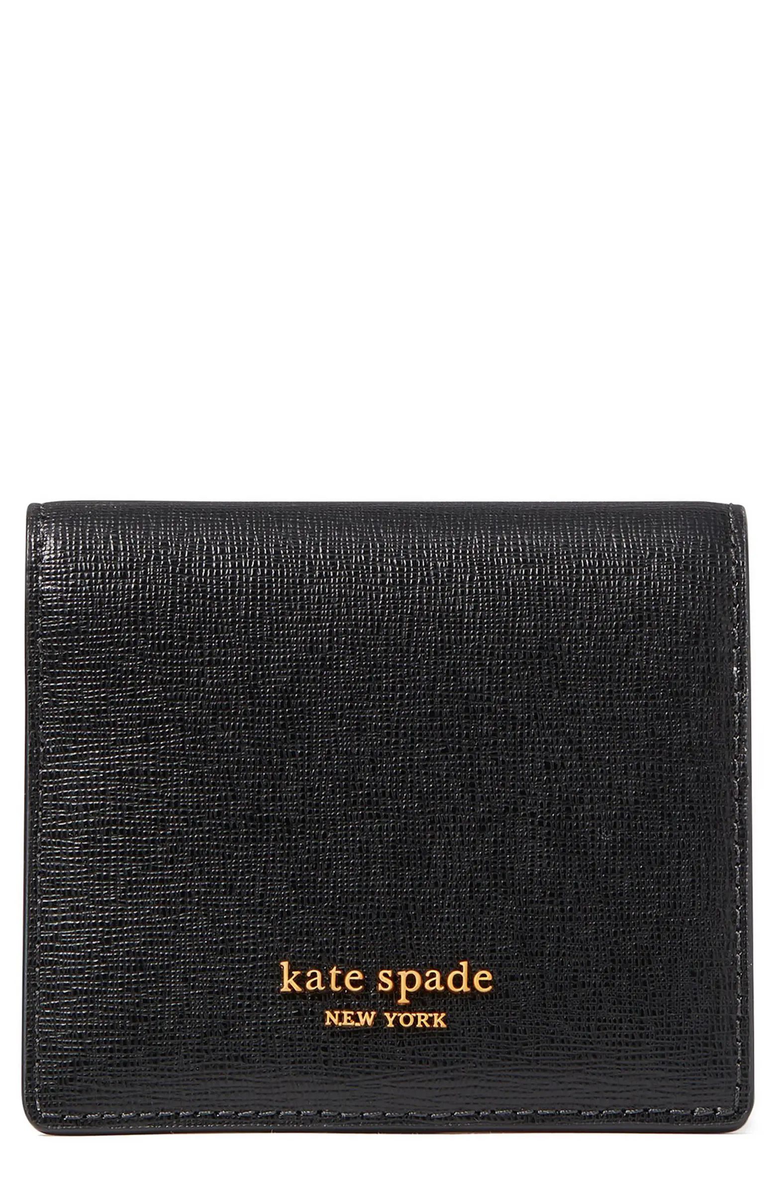 small morgan saffiano leather bifold wallet | Nordstrom
