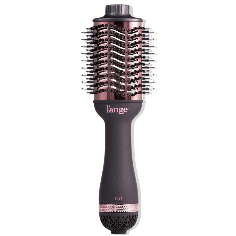 L'ange Hair Le Volume 2-in-1 Titanium Blow Dryer Brush Blush Hot Air Brush with Oval Barrel | Walmart (US)