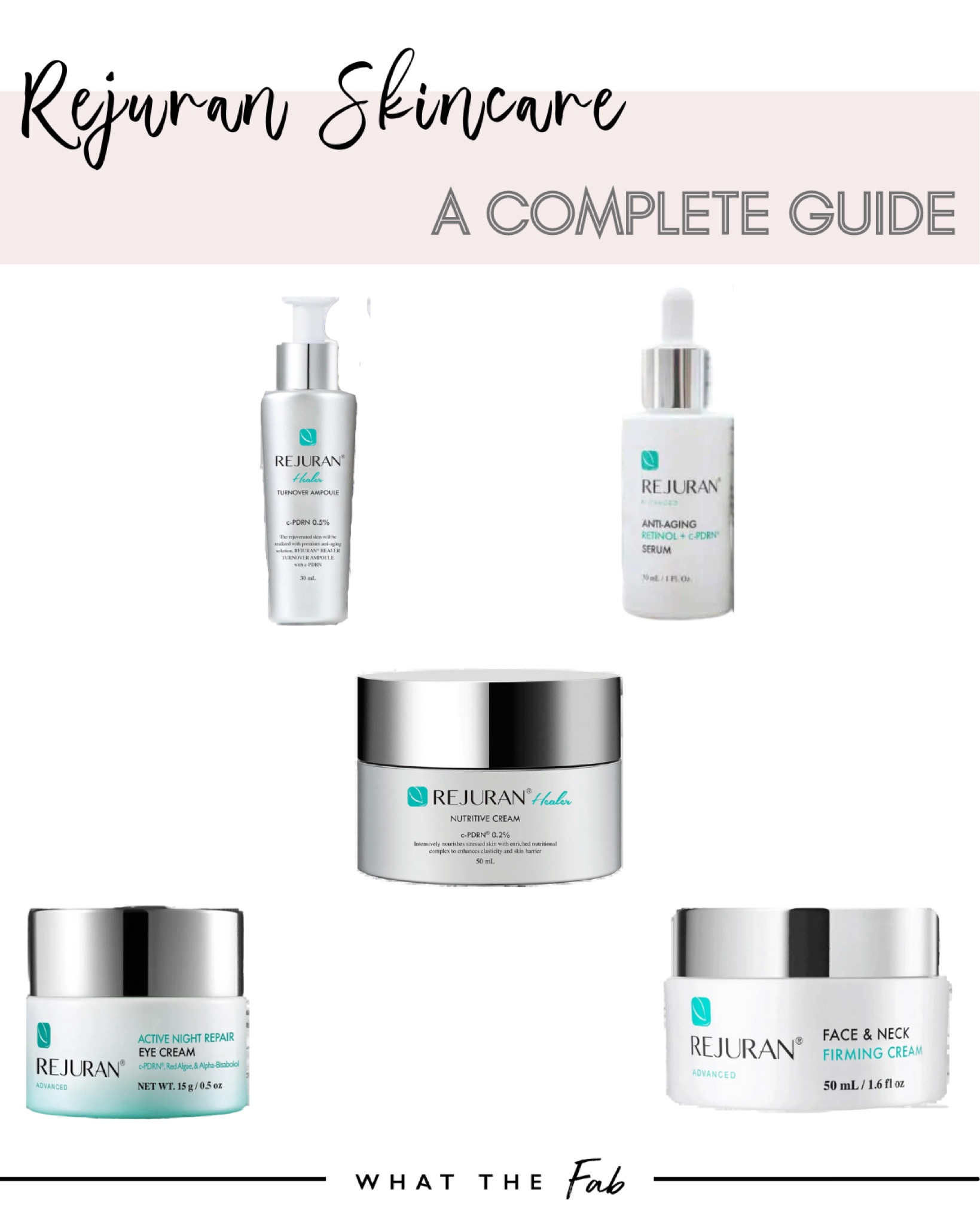 A complete guide to Rejuran skincare

#LTKbeauty #LTKFind #LTKunder100