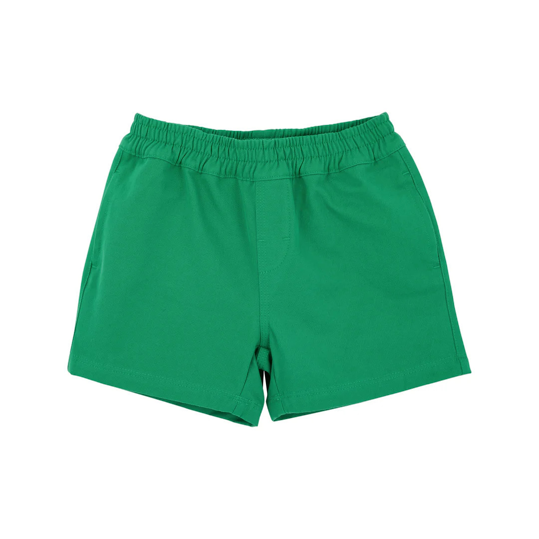 Sheffield Shorts - Kiawah Kelly Green with Multicolor Stork | The Beaufort Bonnet Company