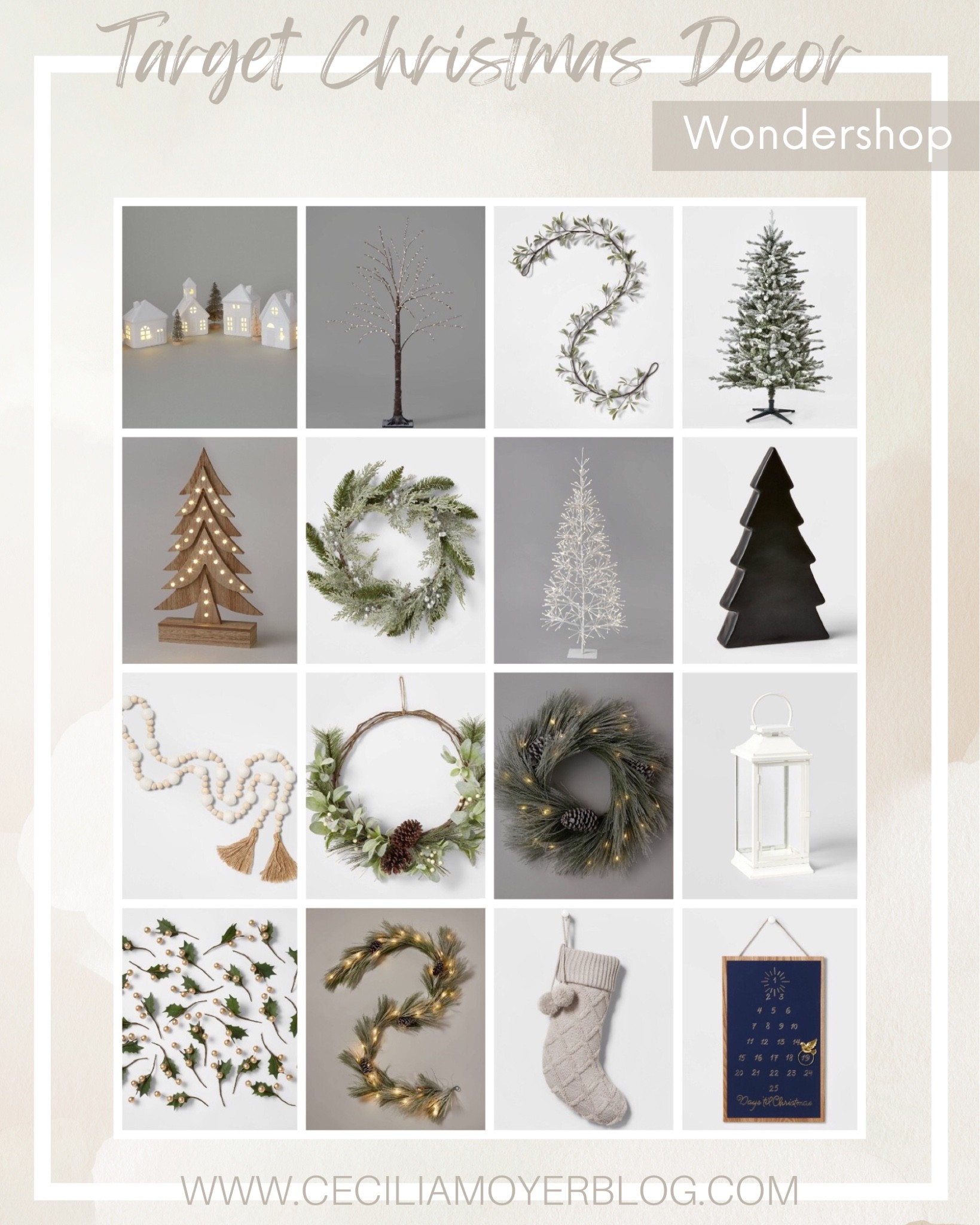Target wondershop Christmas decor!  Holiday decor - Christmas wreath - Target finds - Christmas tree - Christmas stocking - Christmas ornaments - modern farmhouse - modern Christmas - Christmas tree collar 


#LTKunder50 #LTKhome #LTKHoliday