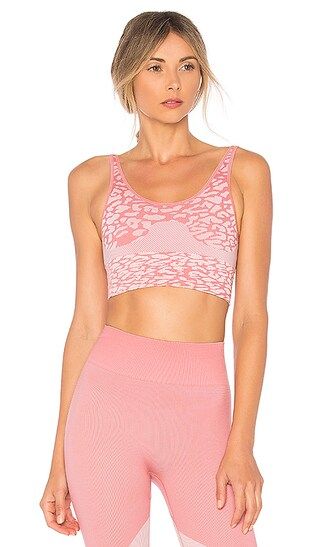 Varley Reed Sports Bra in Orchid Leopard | Revolve Clothing (Global)