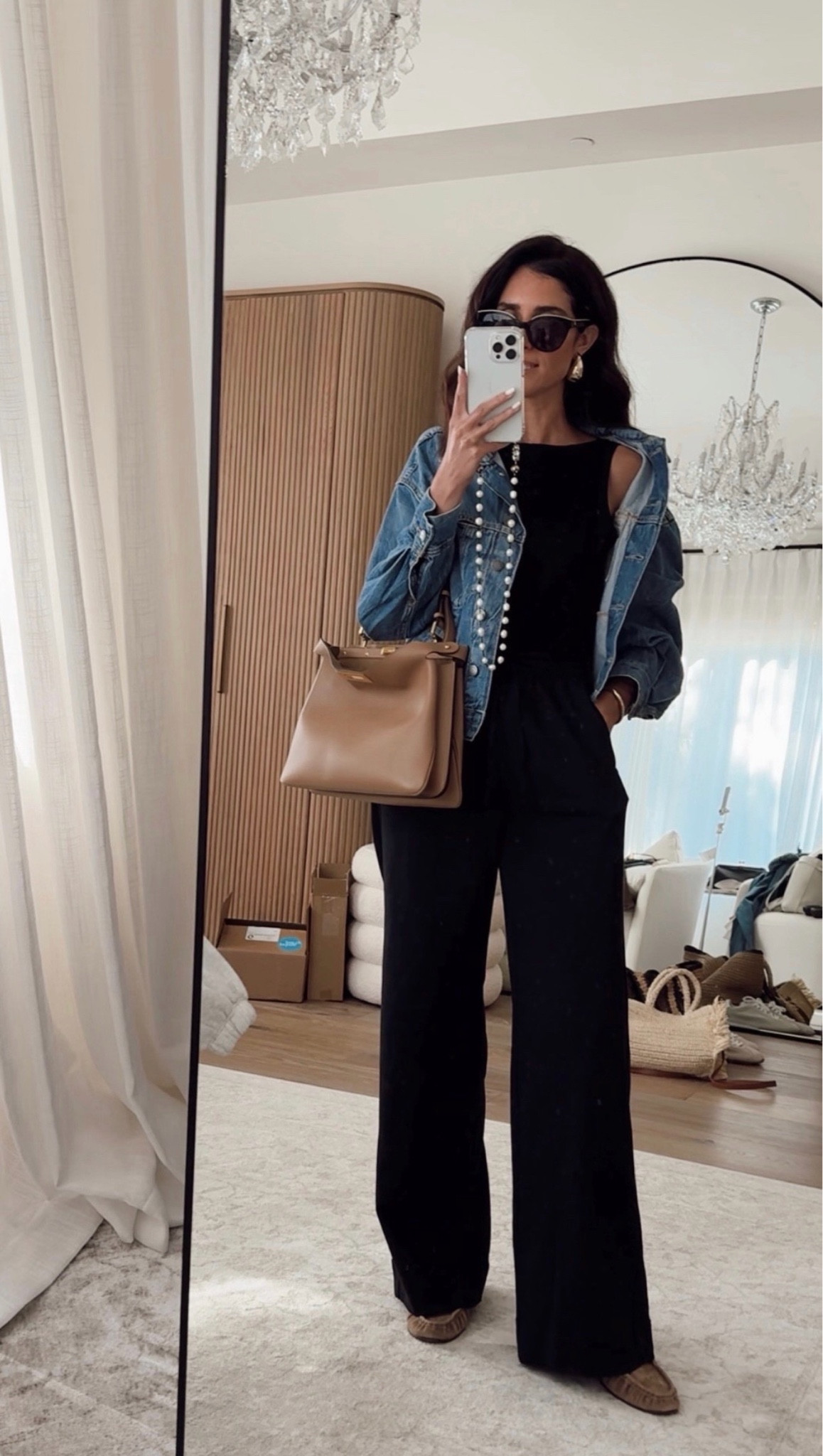 I want to share this super comfortable  outfit from @Target ! I’m just shy of 5-7” wearing the size XS denim jacket and pants. #stylinbyaylin #monochromoutfit #springstyle

#LTKootd #LTKSeasonal #LTKgrwm