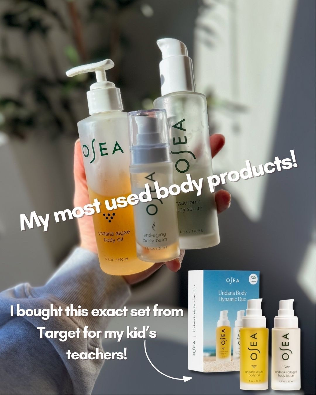 This is hands-down, my favorite body products! They last forever and will make your skin so soft. I even ordered the $30 gift sets for my kids teachers!

#LTKGiftGuide #LTKFindsUnder50 #LTKBeauty