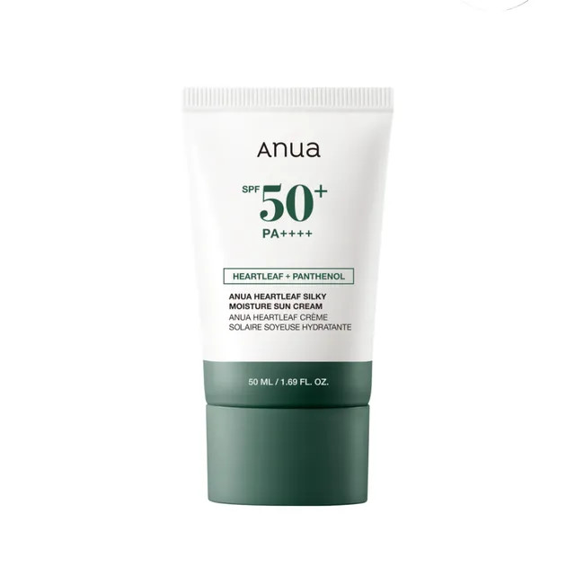 Anua - Heartleaf Silky Moisture Sun Cream | YesStyle Global