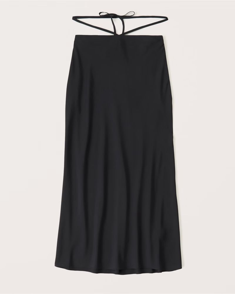 Tie-Waist Midaxi Skirt | Abercrombie & Fitch (US)