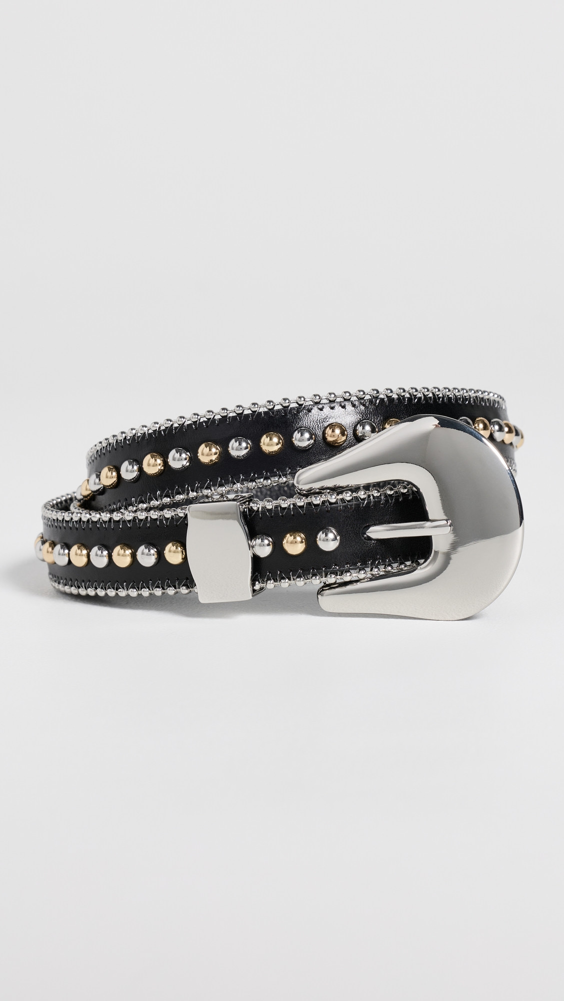 B-Low The Belt Barcelona Belt Black Silver M | Shopbop