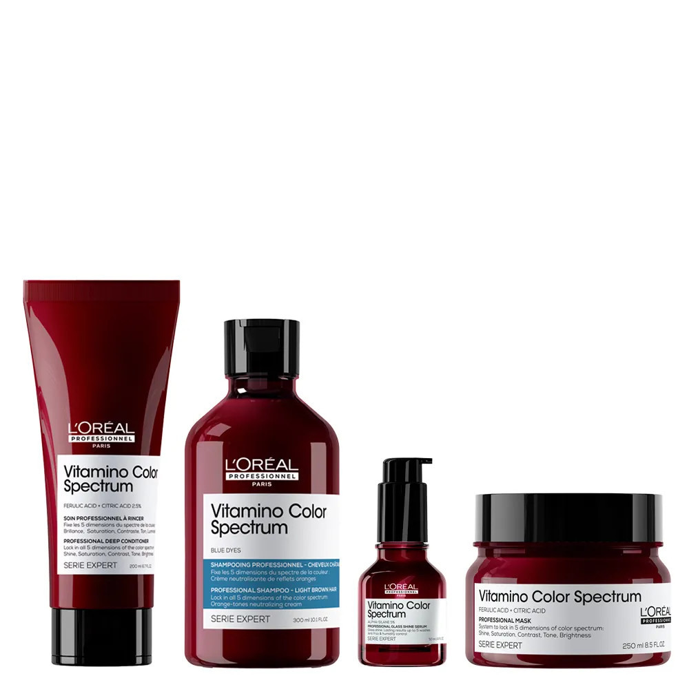 Kit L'Oreal Professionnel Série Expert Vitamino Color Spectrum Blue Shampoo 300ml + Condicionado... | Amobeleza (BR)