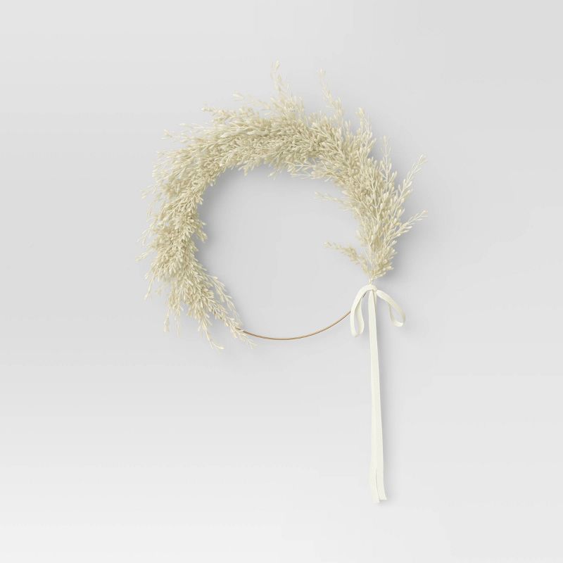 Ring Pampas Grass Wreath - Threshold™ | Target