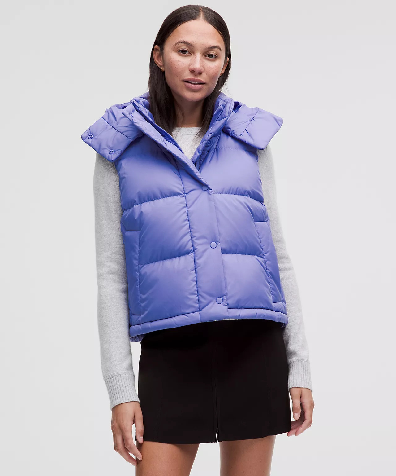 Wunder Puff 600-Down-Fill Cropped Vest | Women's Coats & Jackets | lululemon | Lululemon (US)