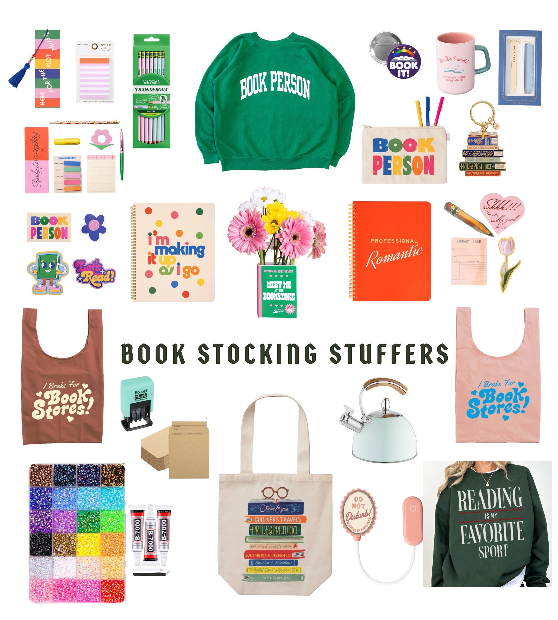 Some really fun book inspired stocking stuffers (ok all of these things won’t fit in a stocking, but I couldn’t stop myself!). 📚 

#LTKHoliday #LTKGiftGuide #LTKFindsUnder50