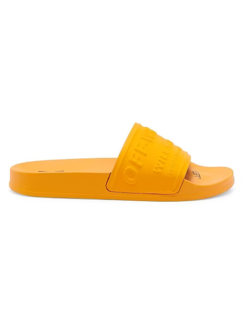 Logo Pool Slider Sandals | Saks Fifth Avenue