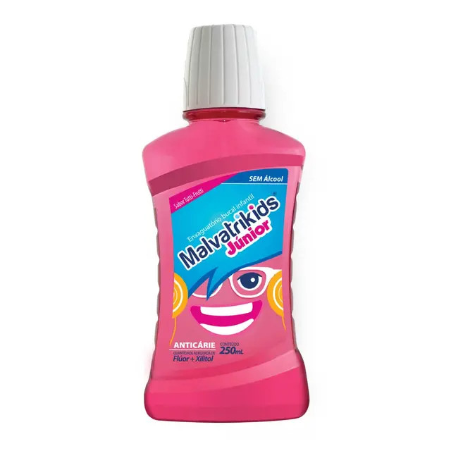 Enxaguante Bucal Infantil Malvatrikids Júnior Anticáries em oferta | Droga Raia | DrogaRaia (BR)