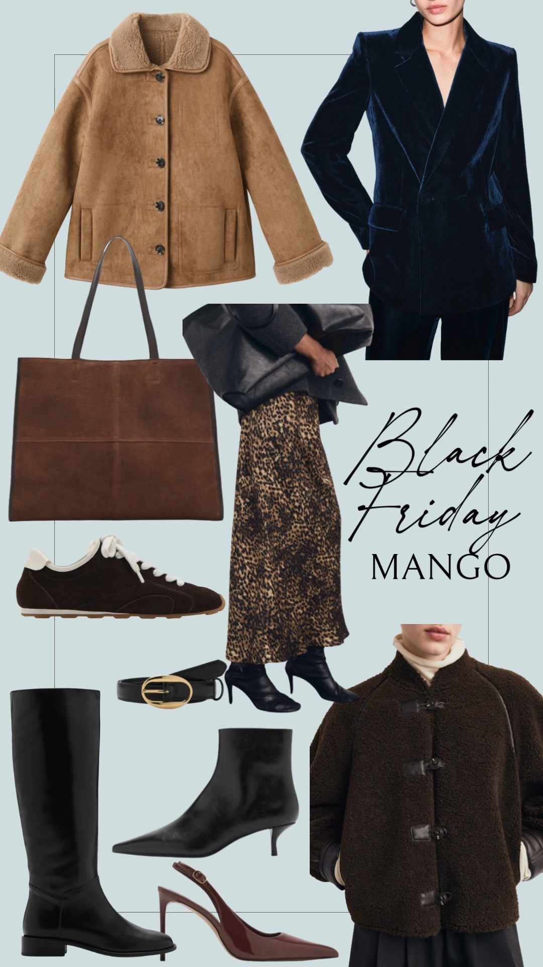 Mango Black Friday Sale: Up to 50% selected items! 

Black Friday, cyber Monday, cyber week, holiday sales


 

 #LTKCyberWeek #LTKHoliday #LTKSaleAlert