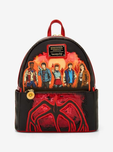Loungefly Stranger Things Group Portrait Light-Up Mini Backpack - BoxLunch Exclusive | BoxLunch