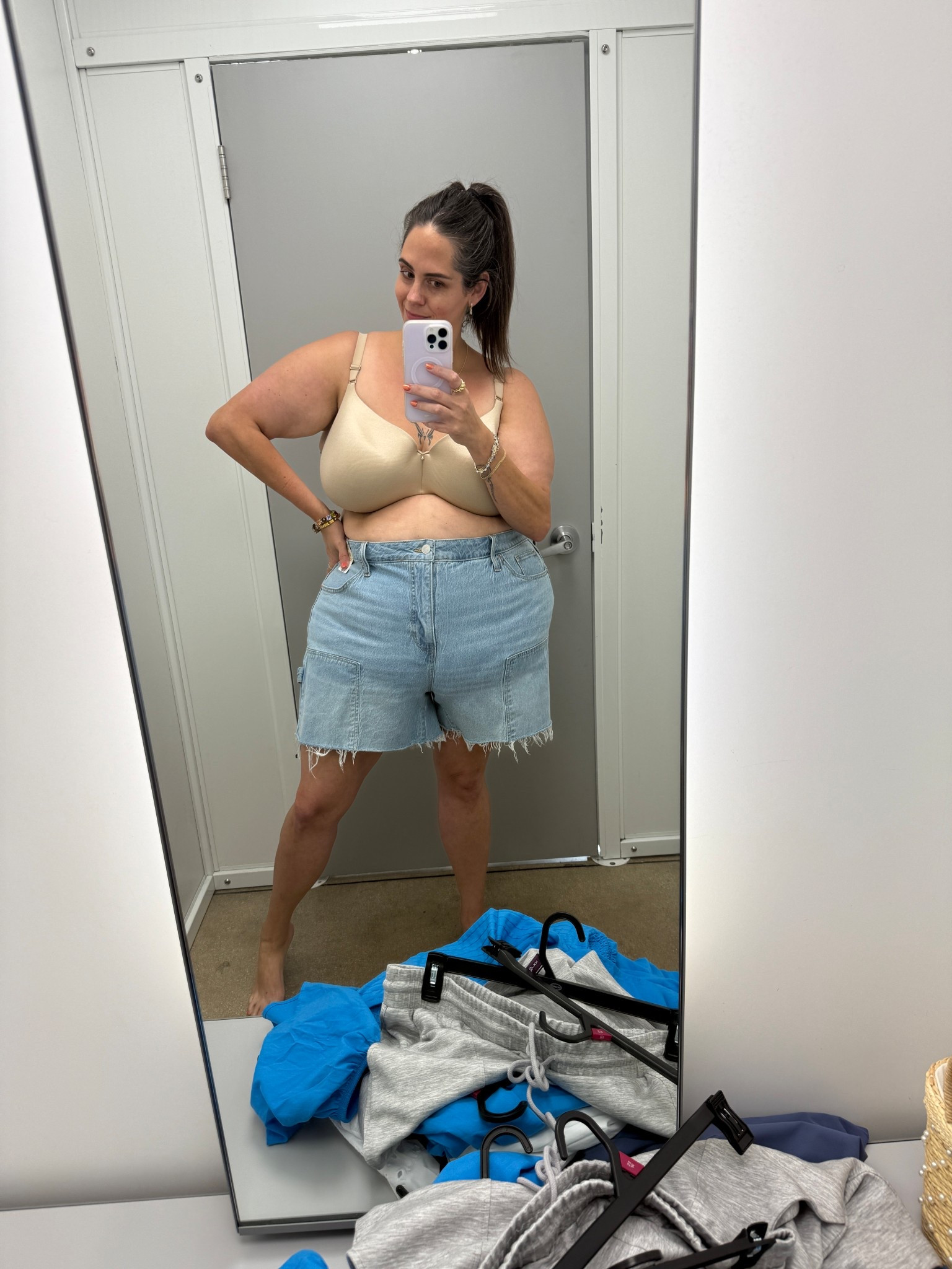 These plus size denim shorts from Walmart are so cute! 

#LTKPlusSize #LTKSeasonal