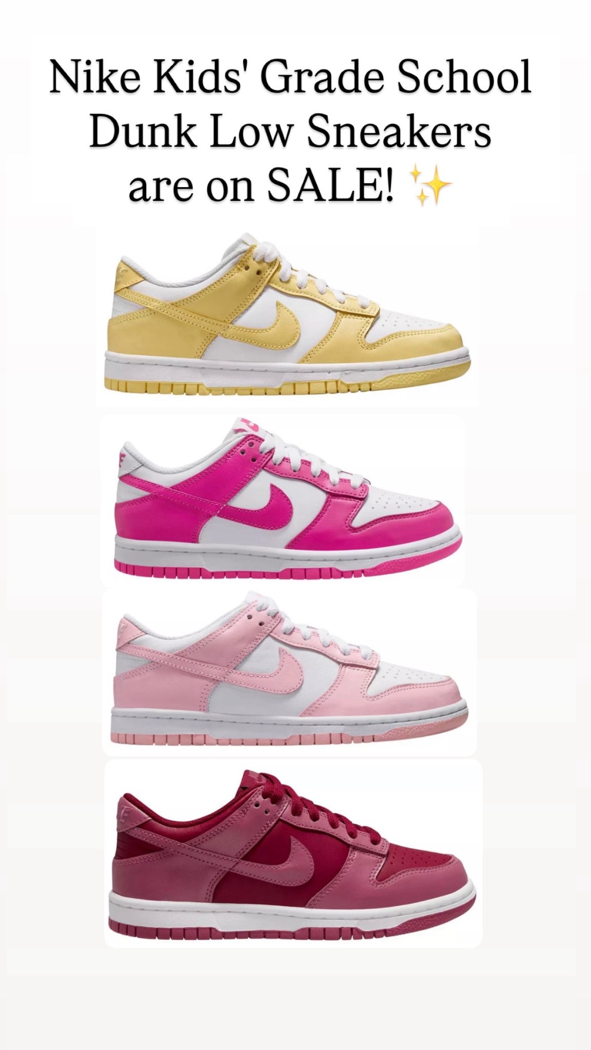 Obsessed with these kids sneakers 🩷

#LTKKids #LTKSaleAlert