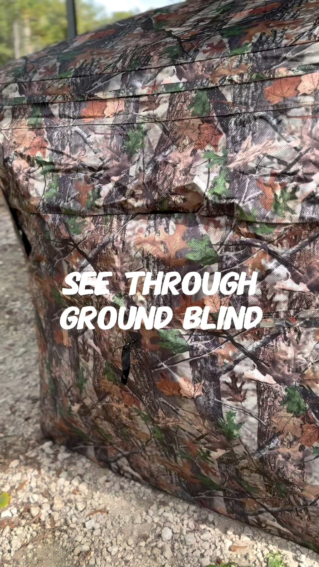 Hunting Season is quickly approaching! This ground blind is the perfect way to hunt this year! Don’t miss out while it’s on sale! 