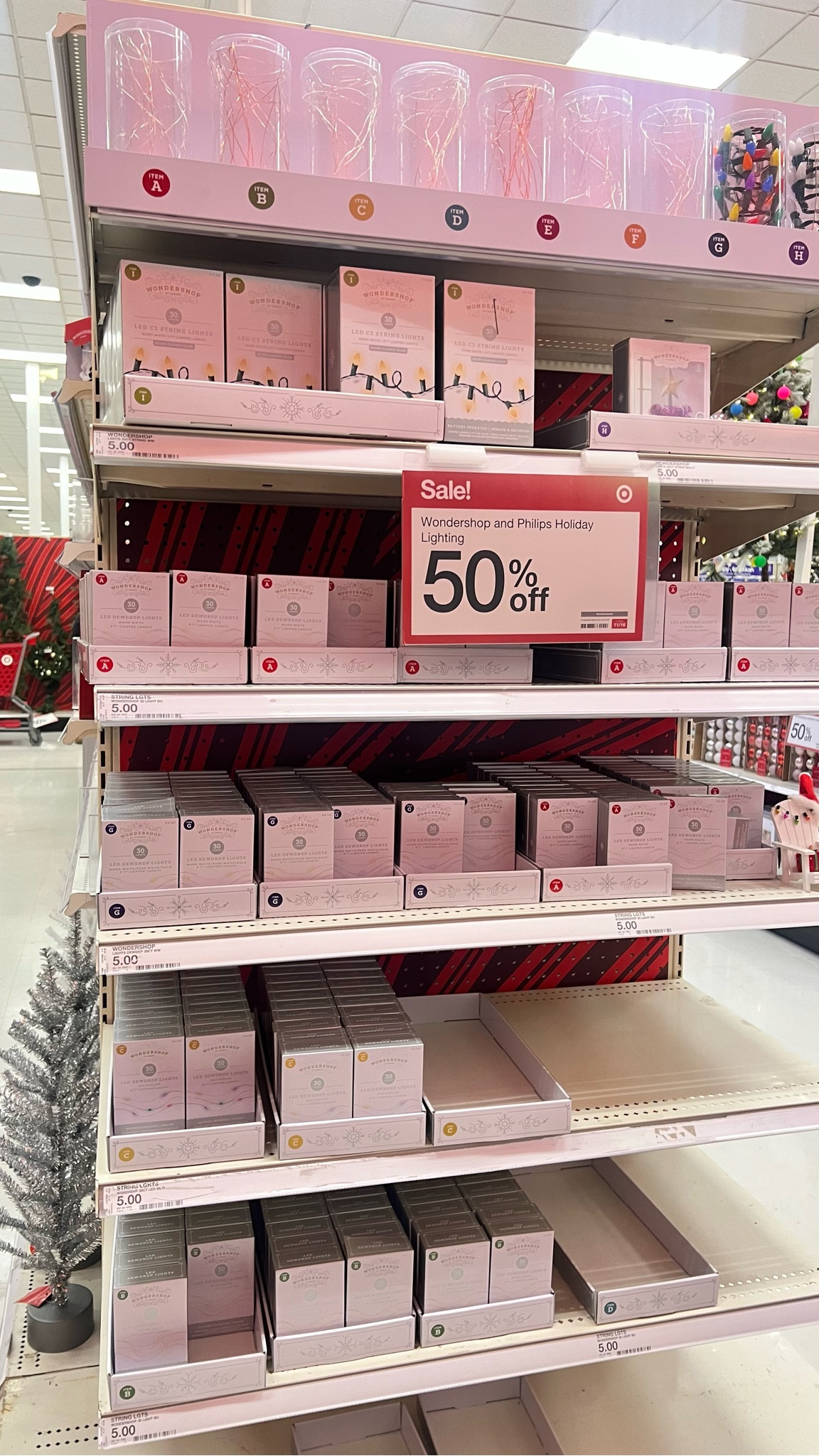 50% off Wondershop lights! Twinkle lights available too 

#LTKHoliday #LTKHome #LTKSaleAlert