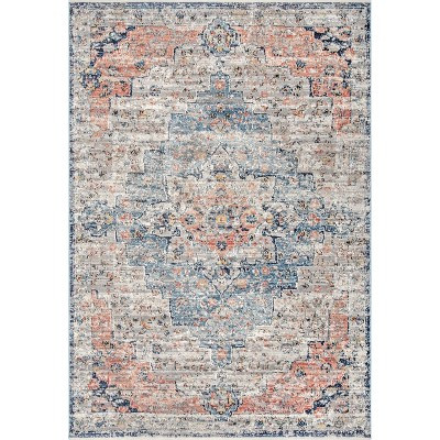 nuLOOM Sawyer Flourishing Medallion Area Rug | Target