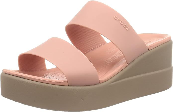 Crocs Women’s Brooklyn Mid Wedge Sandal | Amazon (US)