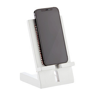 The Container Store® Artisan Rattan Cane Phone & Tablet Stand White | The Container Store