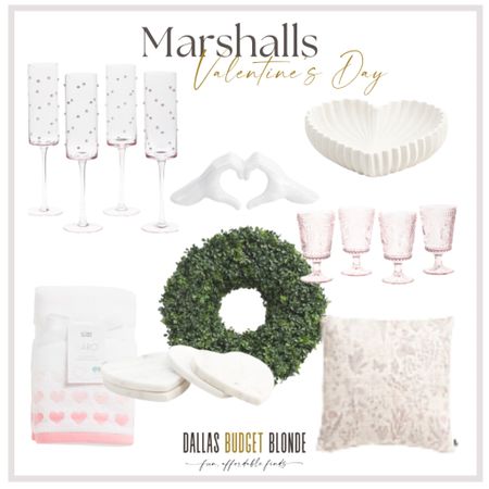 Lots of Spring and Valentine’s Day home decor in stock right now! The marble heart coasters are $8 and the pink goblets are $20 for a set of 4. Perfect through Spring and Easter!

#LTKGiftGuide #LTKhome #LTKfindsunder50