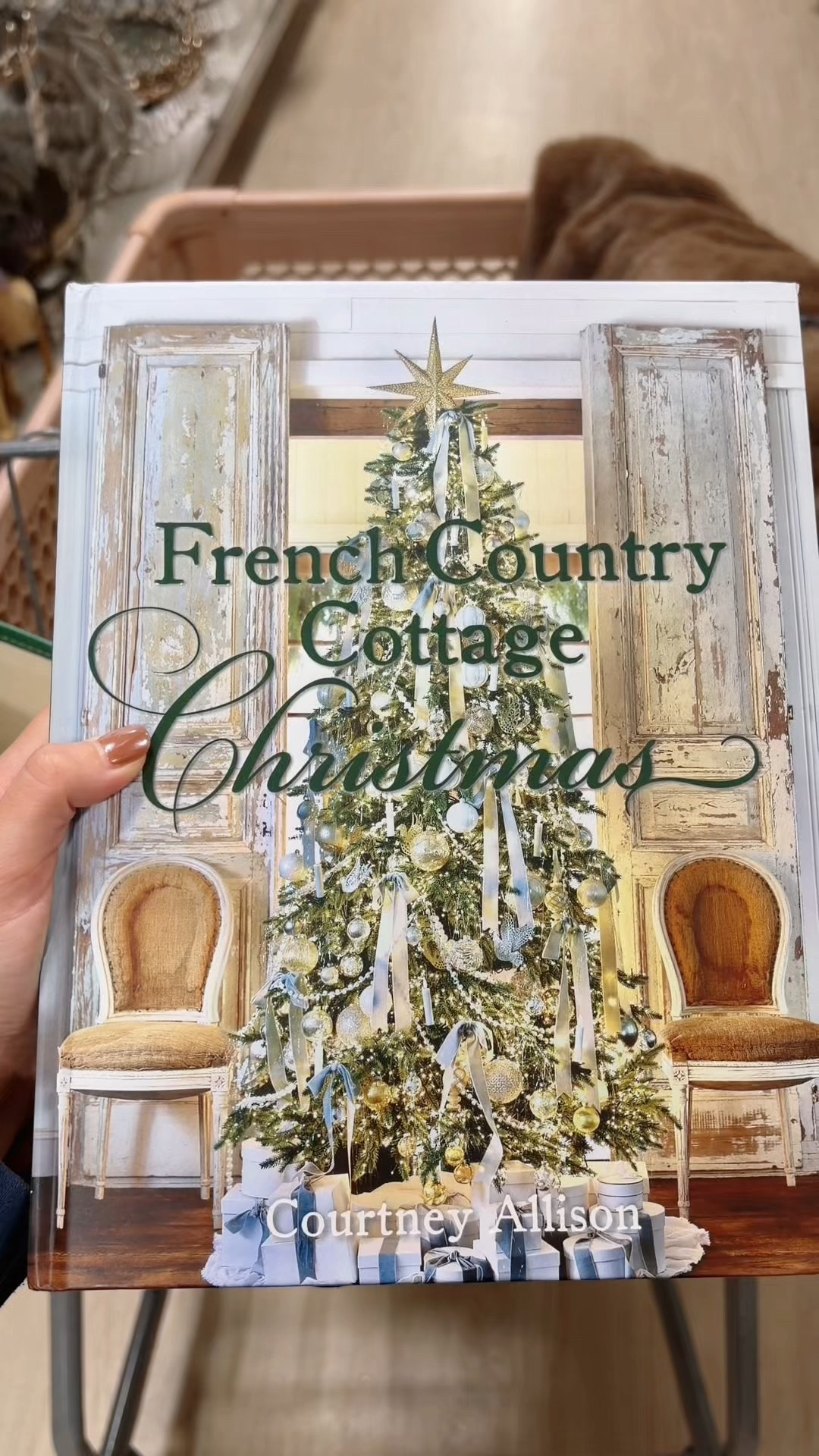 french country cottage christmas book from Home Goods!!

#LTKSeasonal #LTKHoliday #LTKGiftGuide