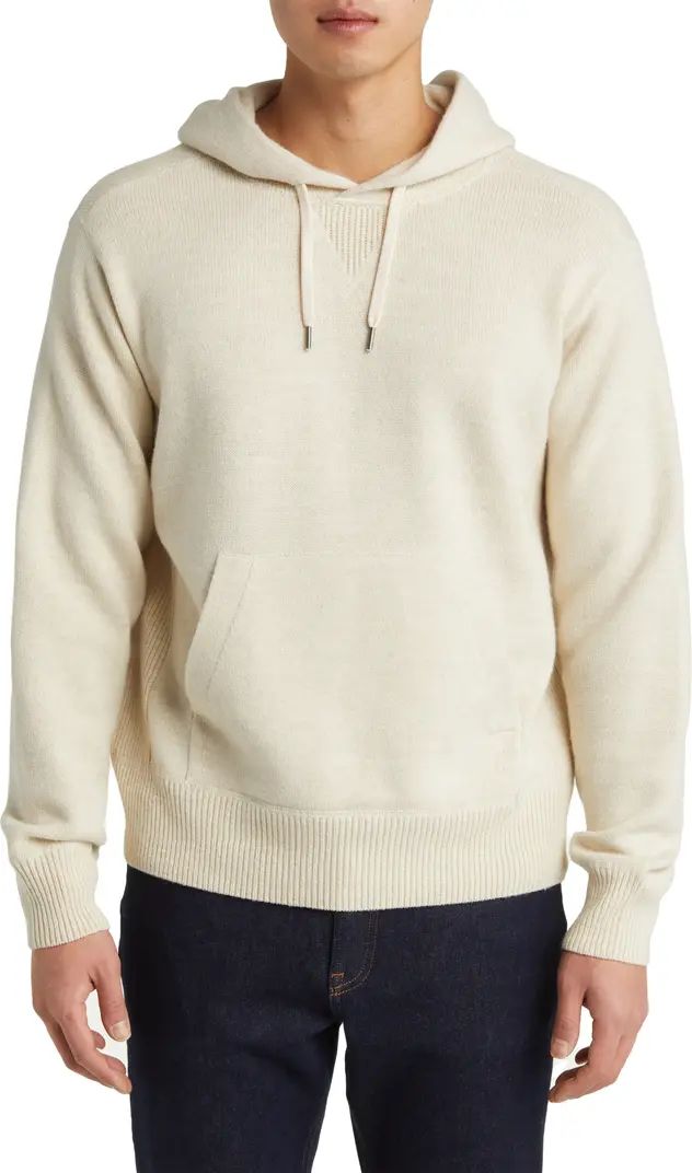 BUCK MASON Wool & Cashmere Sweater Hoodie | Nordstrom | Nordstrom