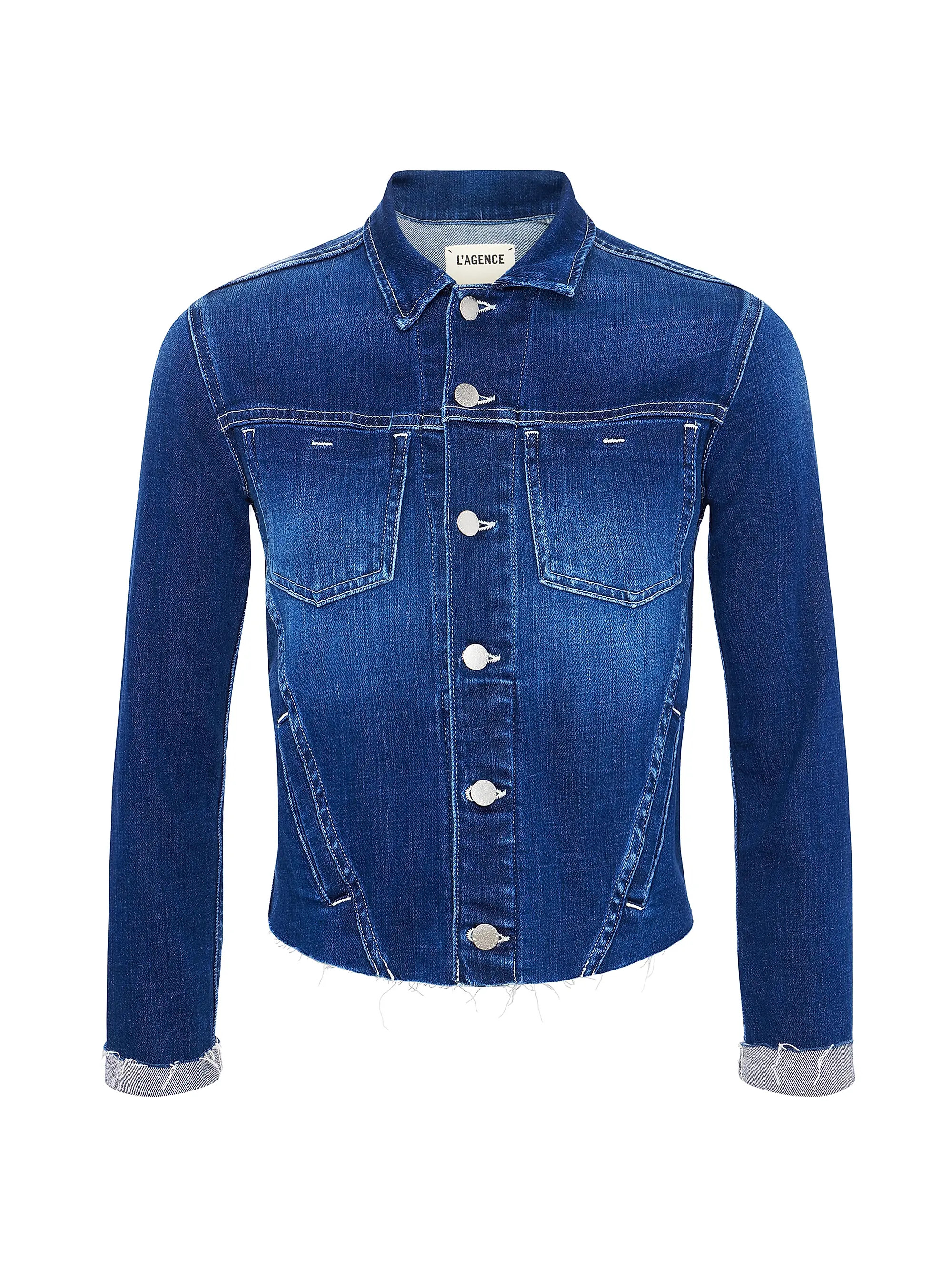 Janelle Stretch Denim Jacket | Saks Fifth Avenue