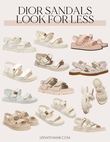 Dior Sandals Look for Less | Dior Sandals Inspired | Dior Save vs Splurge | Dior Splurge vs Save 

#LTKshoecrush #LTKfindsunder100 #LTKstyletip