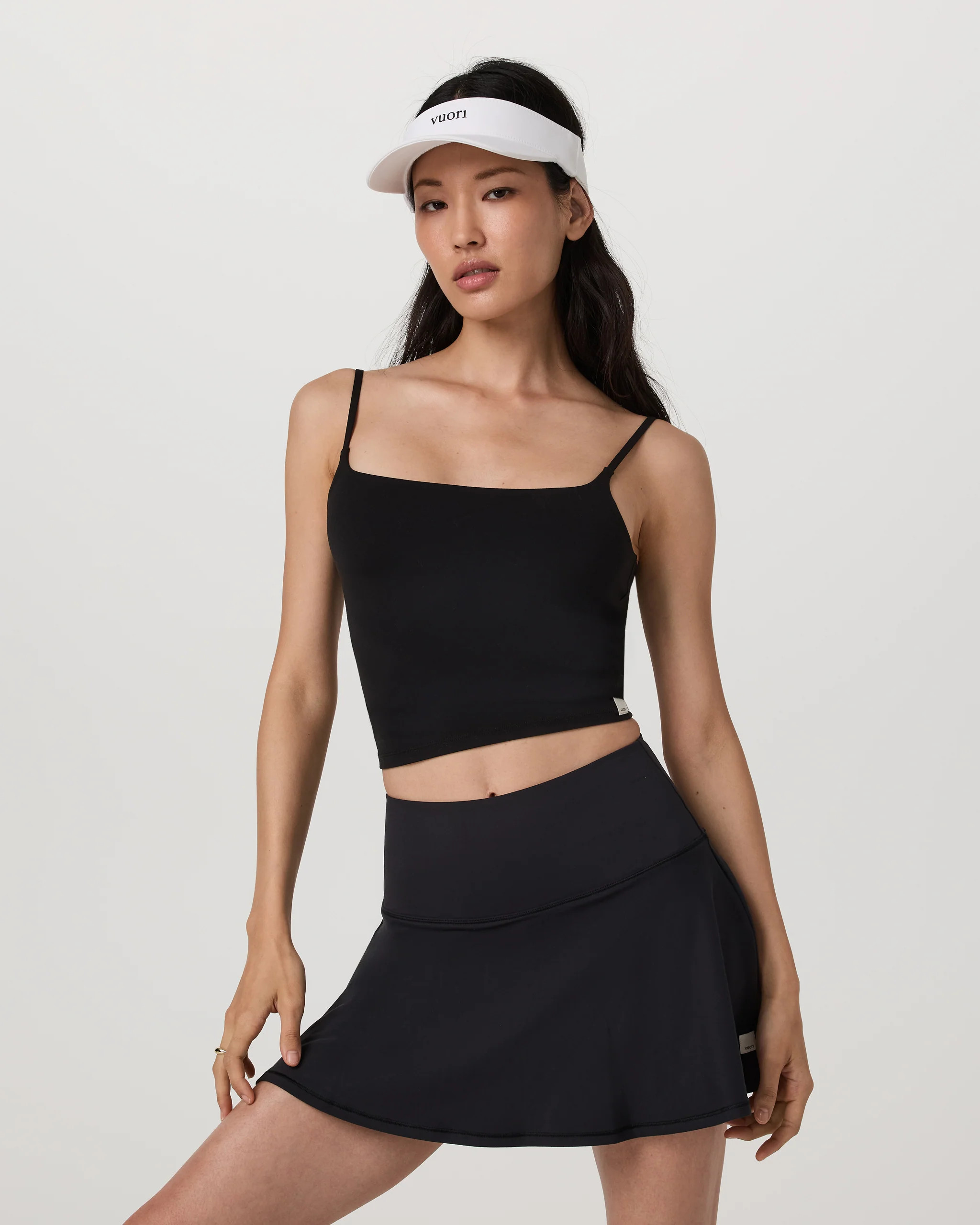 Vuori AllTheFeels™ Cami | Women's Black Tank Top | Vuori | Vuori Clothing (US & Canada)