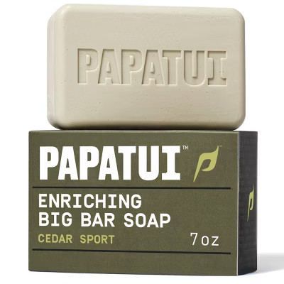 Papatui Men's Exfoliating and Hydrating  Sulfate-Free Mango Butter, Avocado Oil and Ceramides Bar... | Target