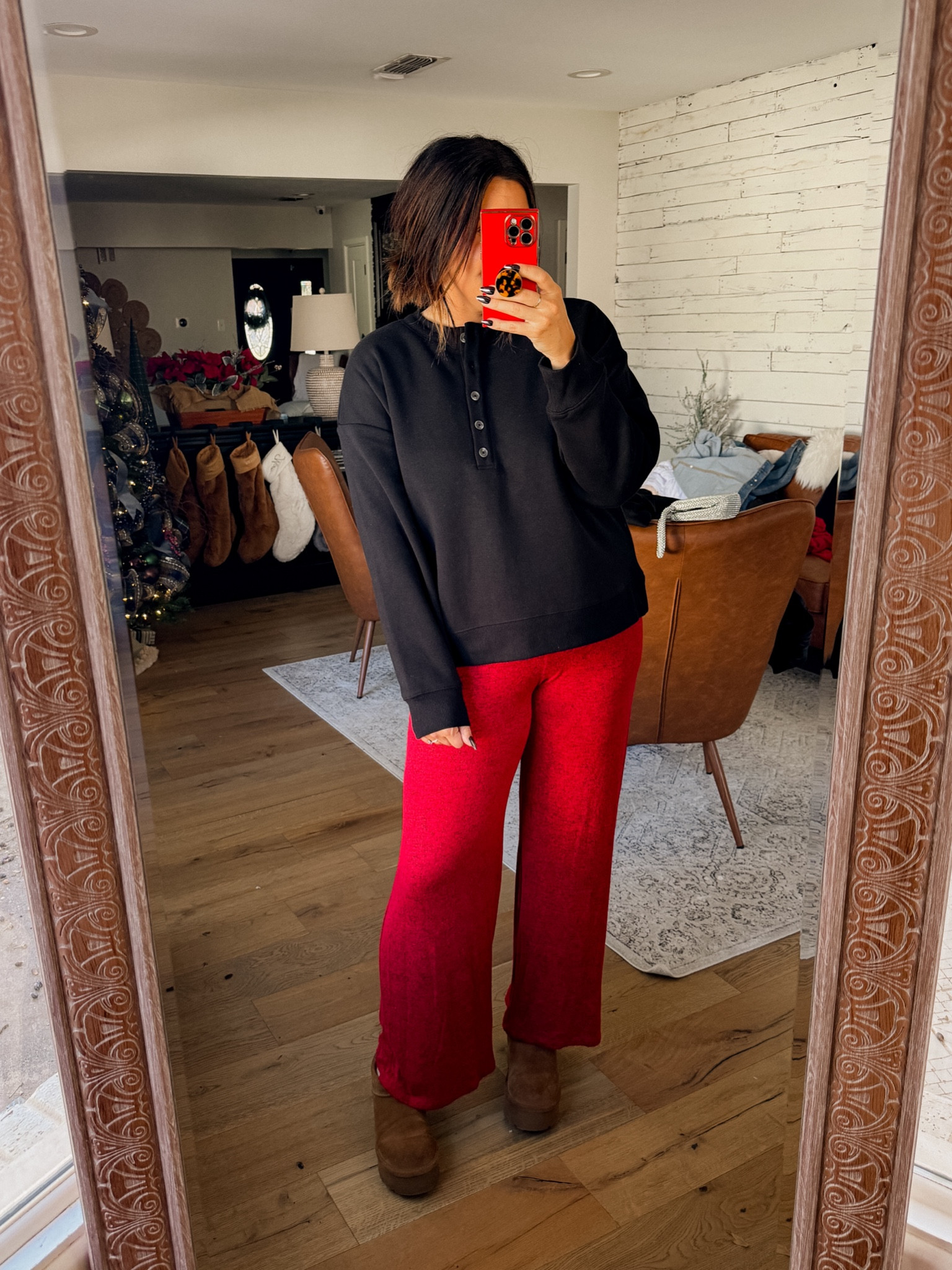 Walmart cozie comfy holiday outfit 
XL IN ALL

#LTKmidsize #LTKfindsunder50 #LTKHoliday