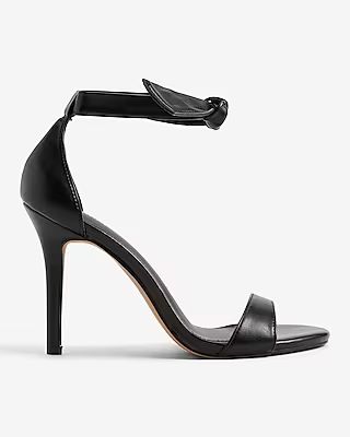 Ankle Tie Heeled Sandals | Express