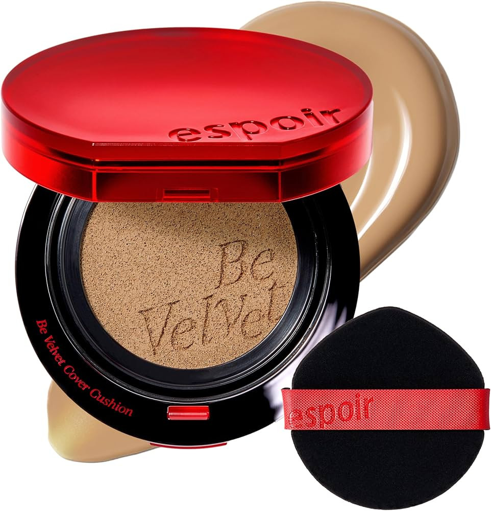 Espoir Be Velvet Cushion Foundation #28.5 Ginger Olive | Quick and Easy Coverage with Long-lastin... | Amazon (US)