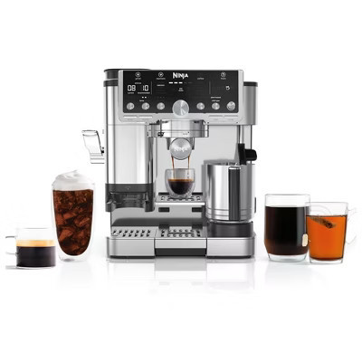 Ninja Luxe Cafe Pro Series 4-in-1 Coffee Machine, Silver (Certified Refurbished) | Target