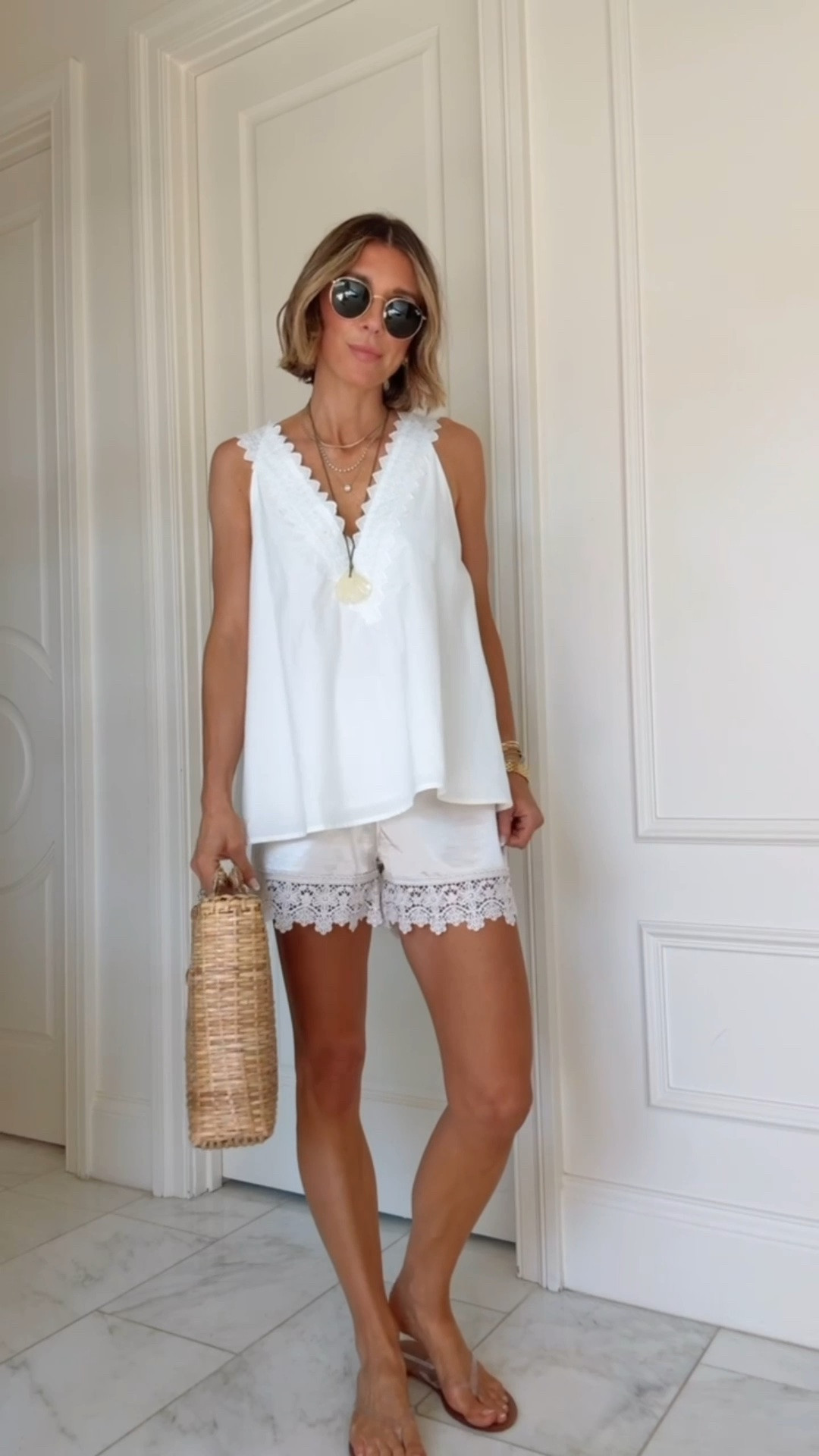 What I wore lately - I'm wearing size small in top and xs in shorts

#LTKsummer #LTKstyletip