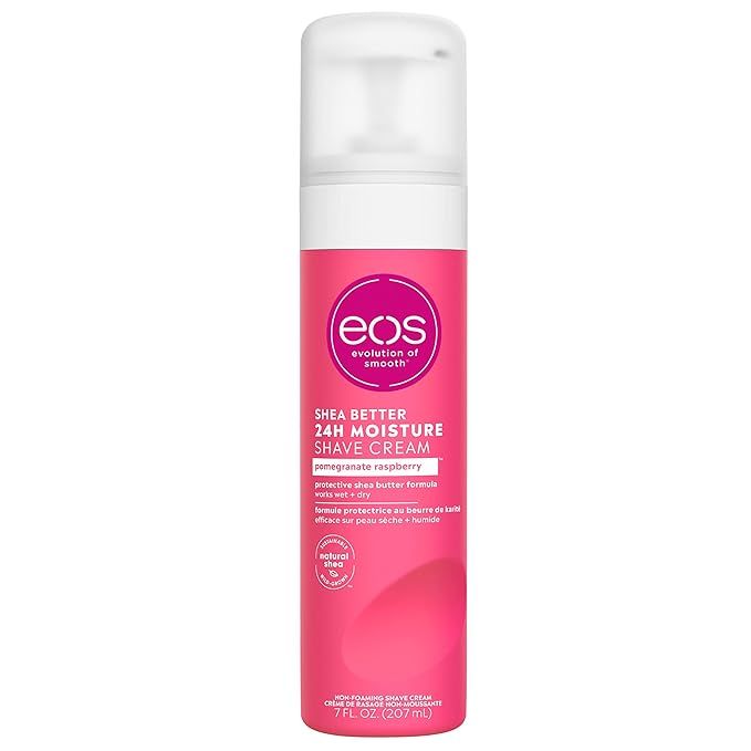 eos Shea Better Shaving Cream for Women- Pomegranate Raspberry | Shave Cream, Skin Care and Lotio... | Amazon (US)