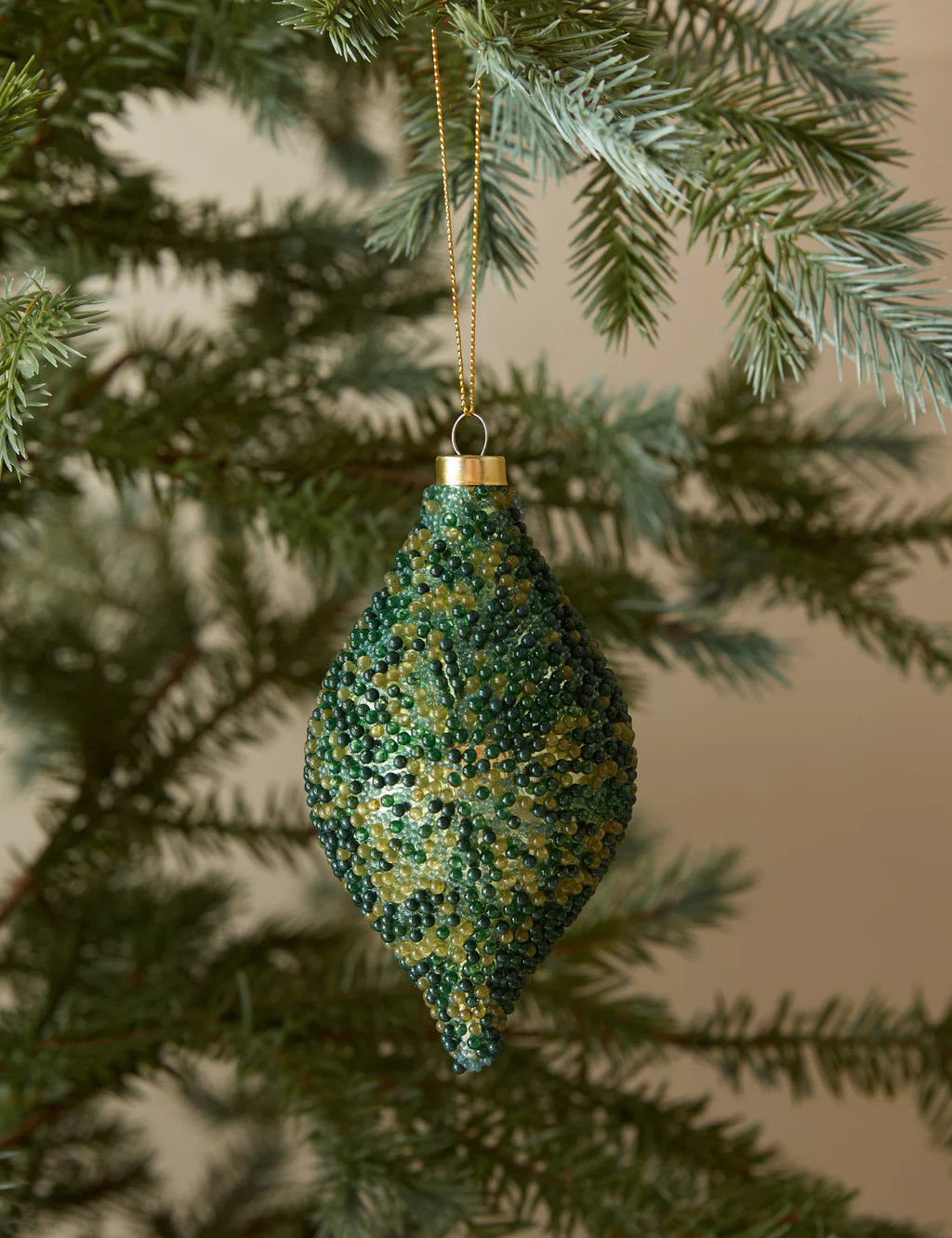 Erlantz Beaded Ornament (set of 2) | Lulu and Georgia 