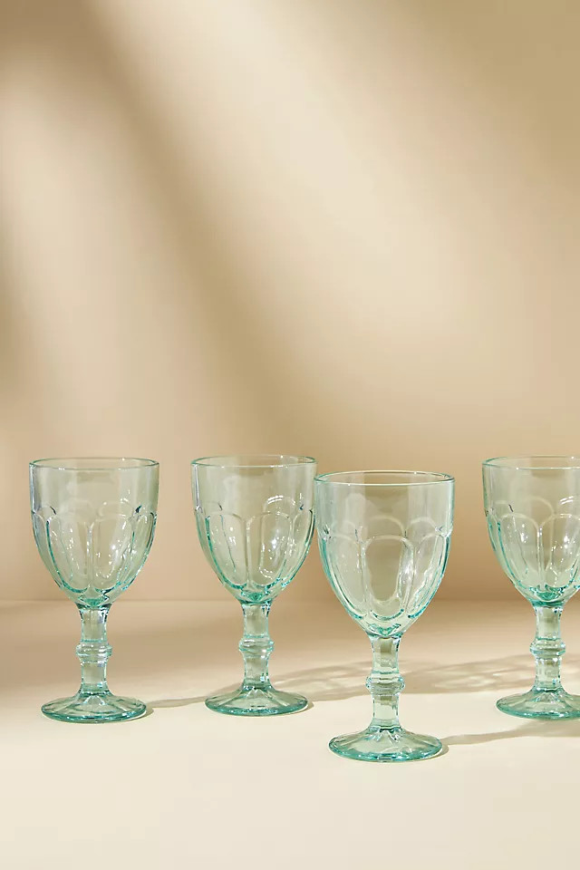 Louise Wine Glasses, Set of 4 | Anthropologie (US)
