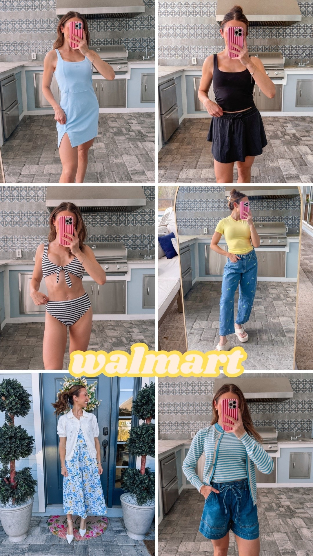 All the goodies from my most recent Walmart order (wearing size XS or 0 in everything)! 

#walmarthaul #walmartfashion #springoutfits 

#LTKootd #LTKSwim #LTKActive