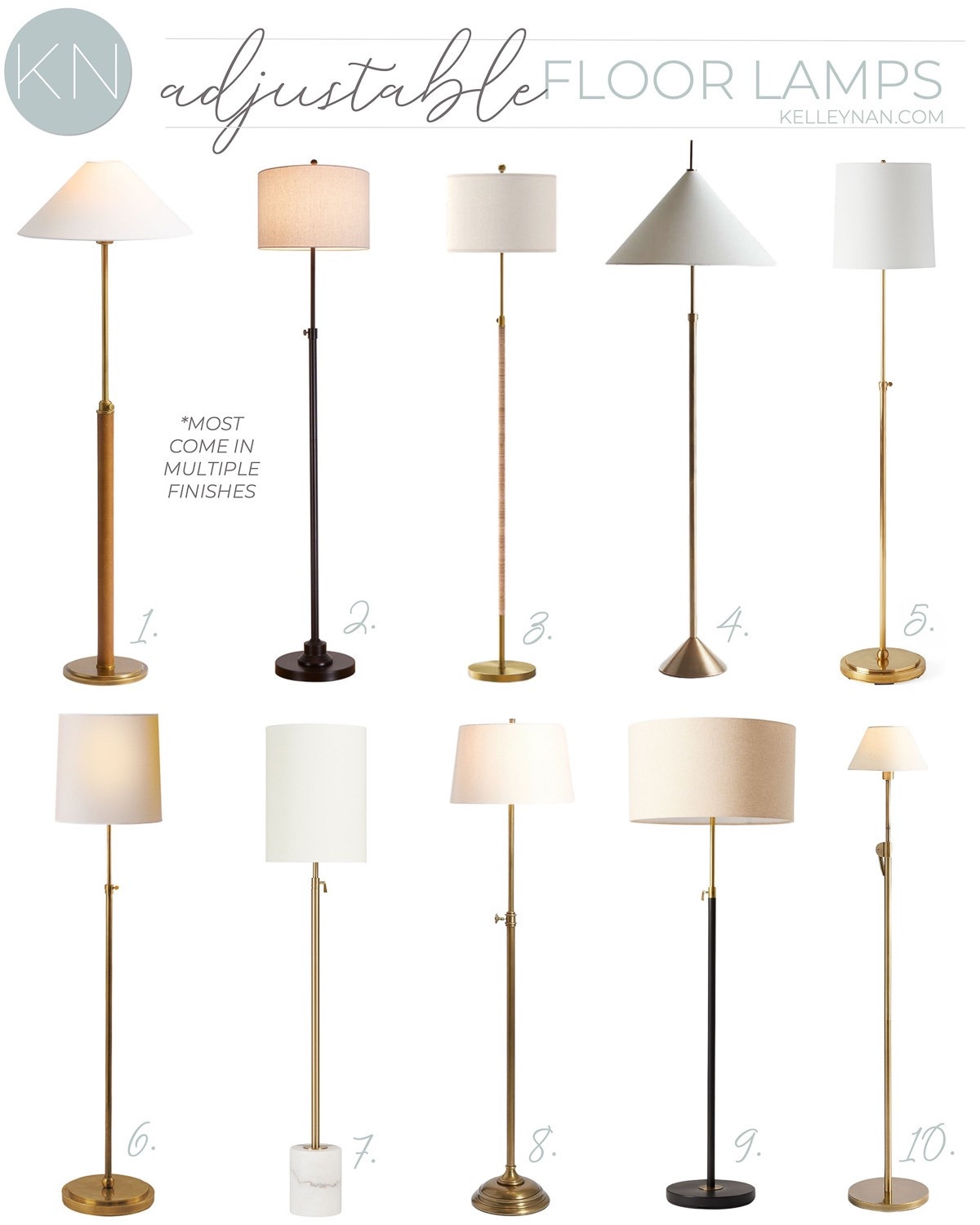 I love the versatility of adjustable floor lamps that you can adjust the light source as close as you need. Here are some of my favorites and most come in multiple finishes. home decor lighting decor home lighting living room decor bedroom decor sitting room decor leather floor lamp telescoping floor lamp

#LTKStyleTip 

#LTKHome #LTKSaleAlert