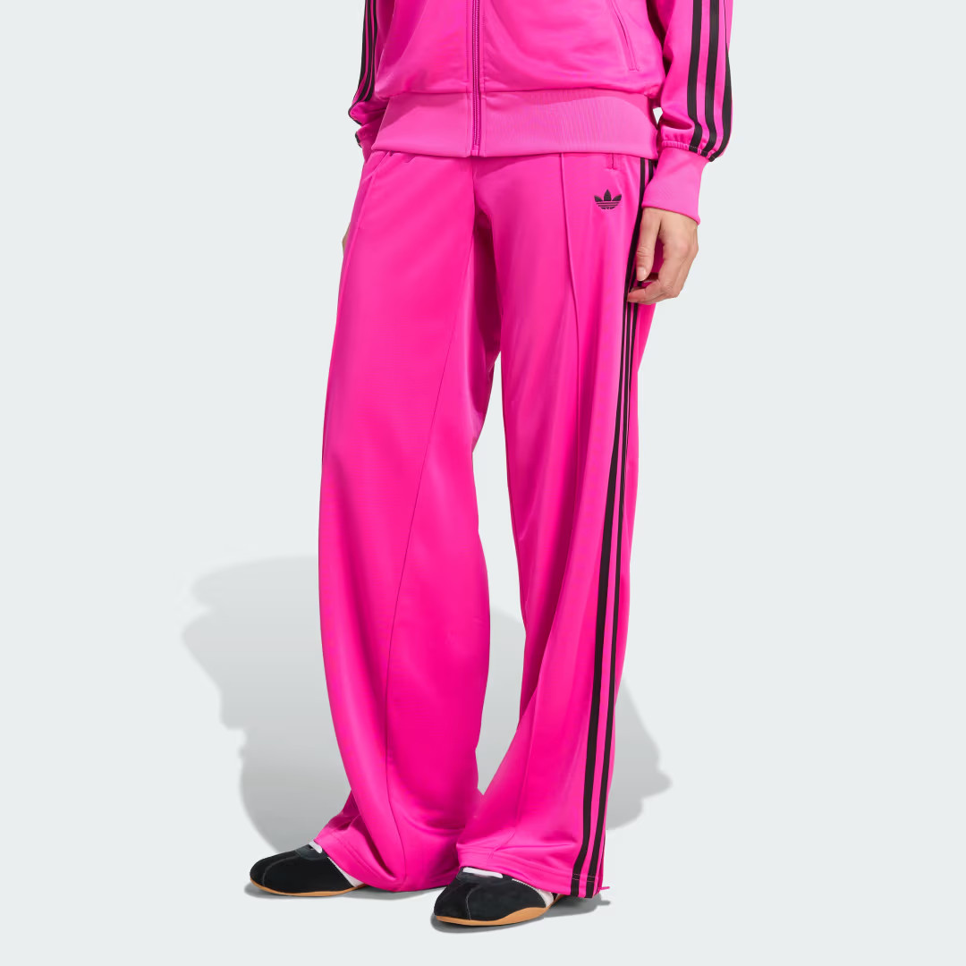 adidas Adicolor Classic Firebird Loose Track Pants Semi Lucid Fuchsia S Womens | adidas (US)