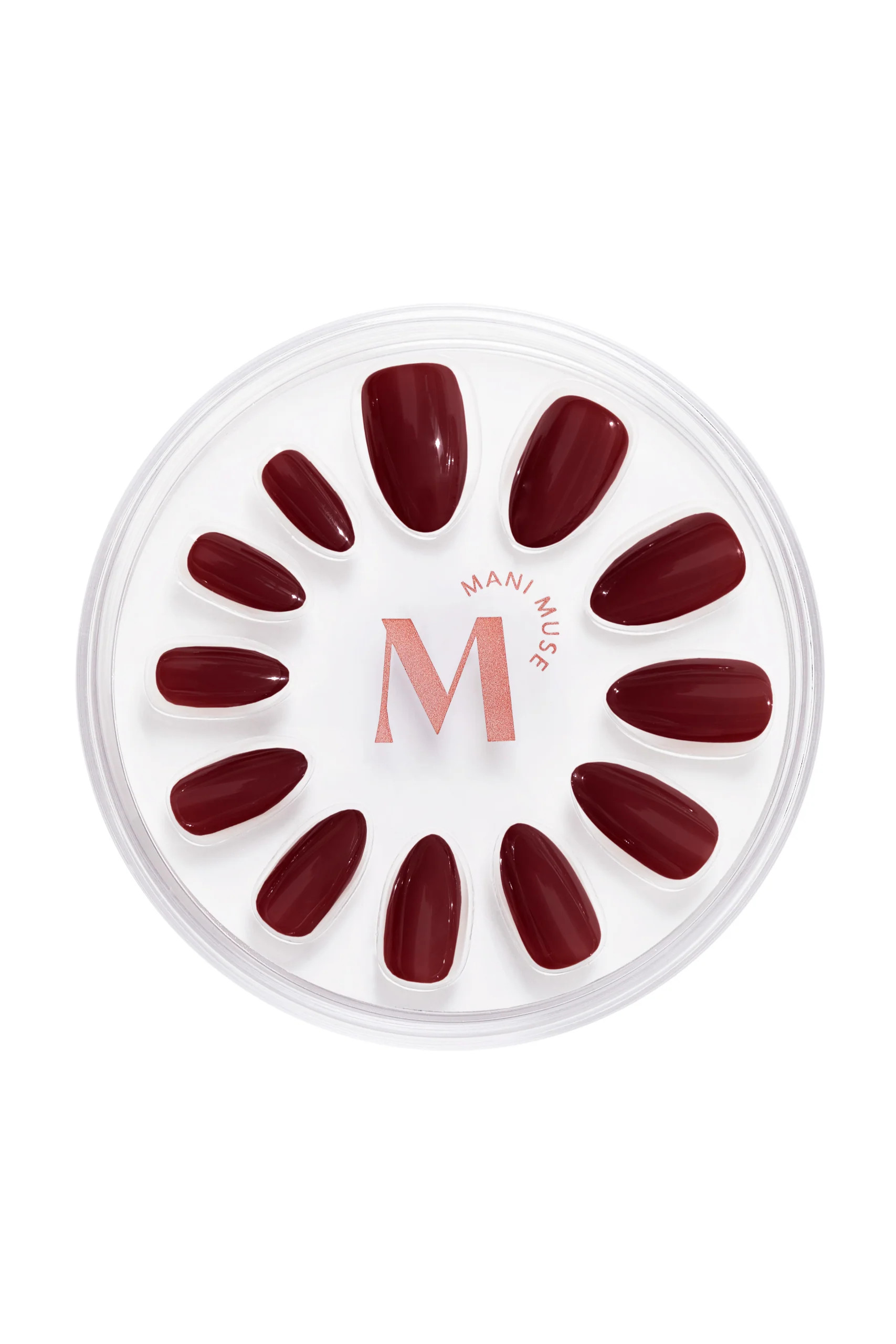 Like a Fine Wino Burgundy Press-On Nails \u2013 Mani Muse | Mani Muse