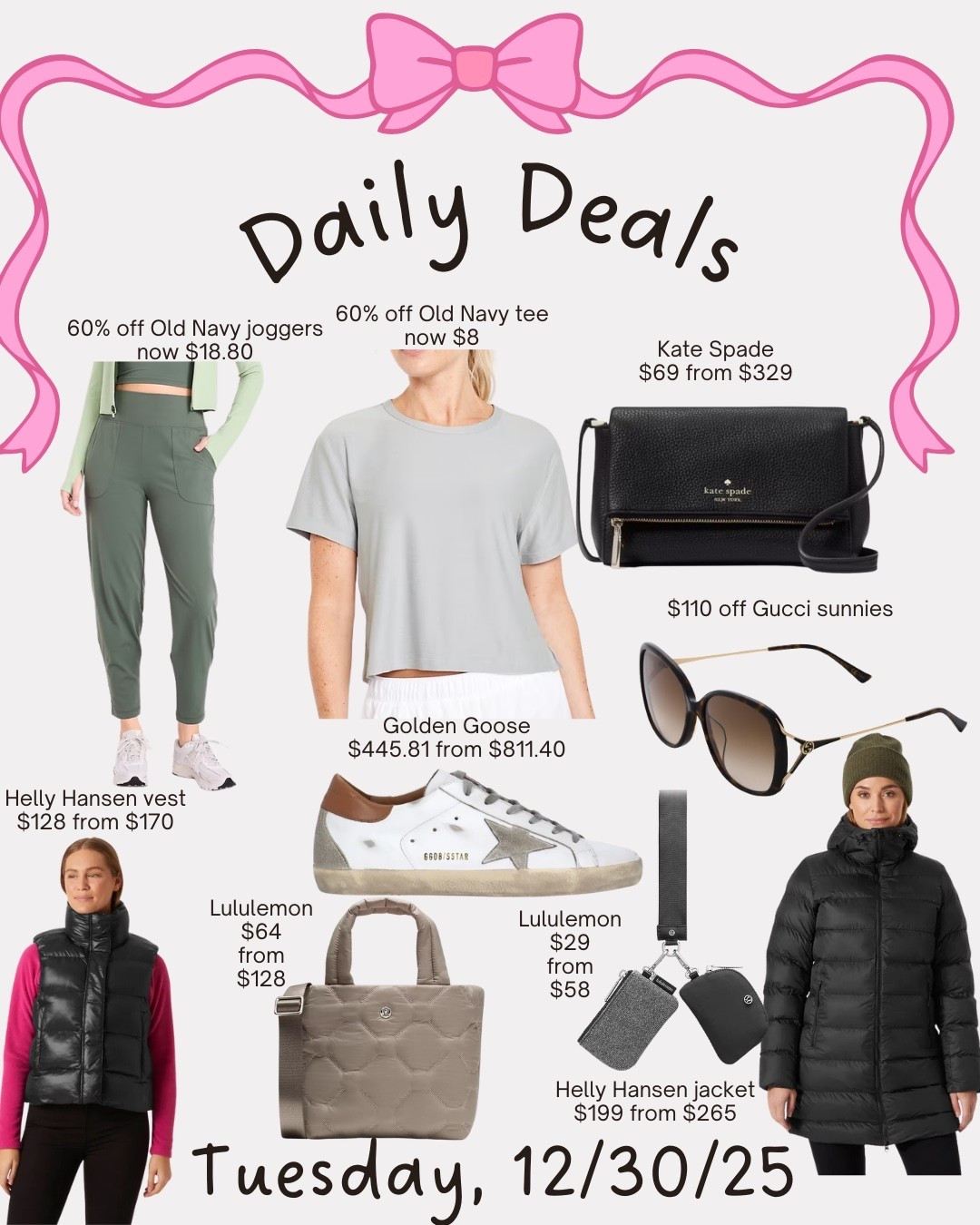 Daily deals 

#LTKFindsUnder50 #LTKFindsUnder100 #LTKSaleAlert