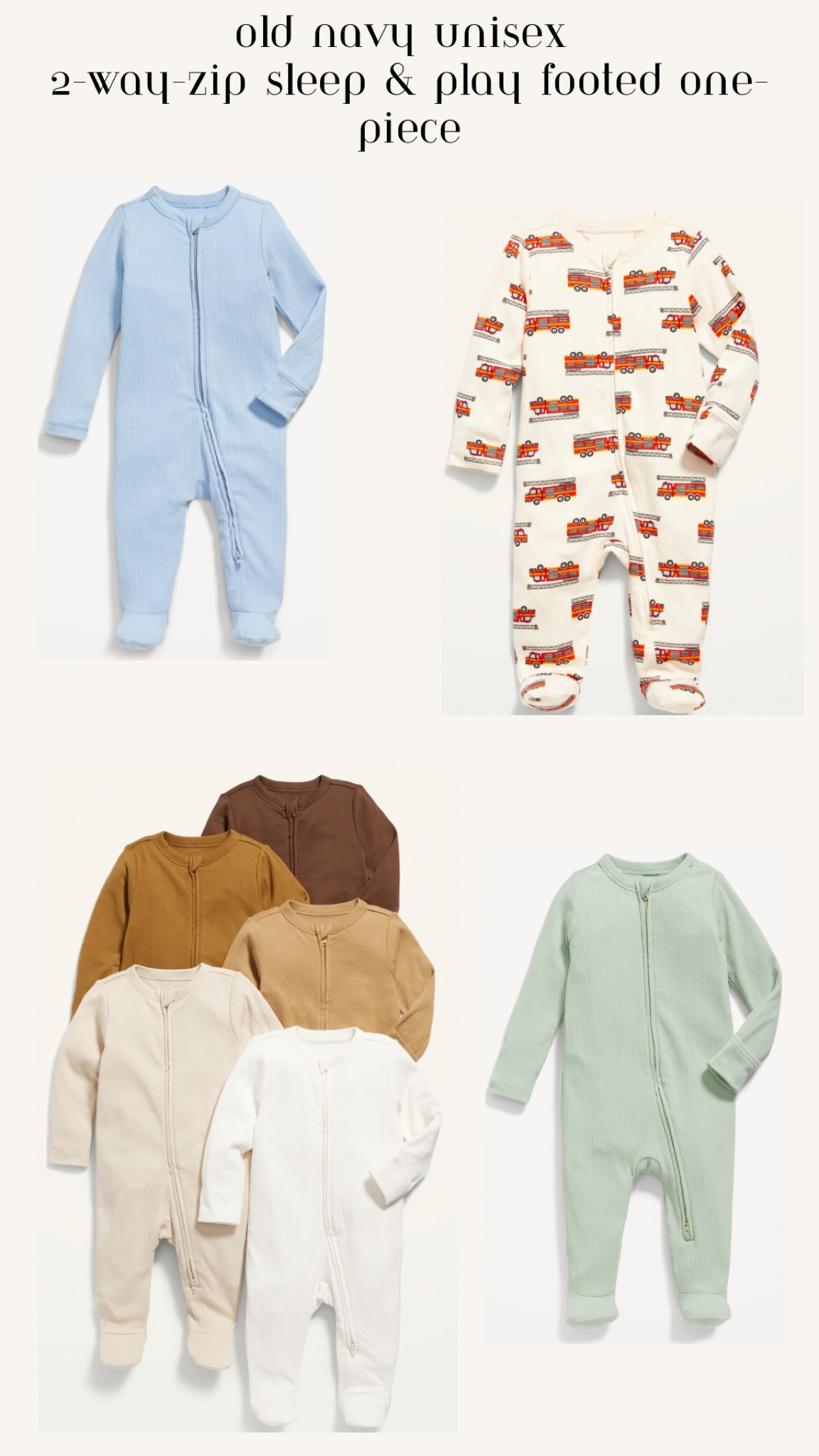 Old Navy Sleep & Play footed one piece 

#LTKbump #LTKkids #LTKfamily